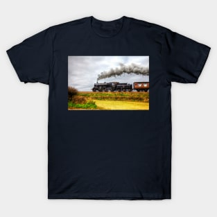 Black Prince Steam Train North Norfolk Railway UK England T-Shirt